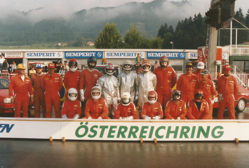 Geschichte der Österreichring-Sicherheitsstaffel